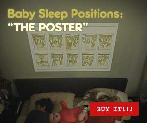 Baby Sleep Positions Poster