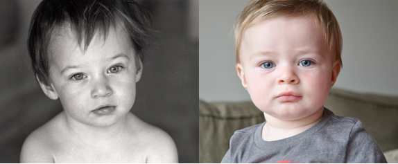 There's no resemblance to Finn being my son...