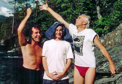 embarrassed-river my dad, a family friend, and myself.