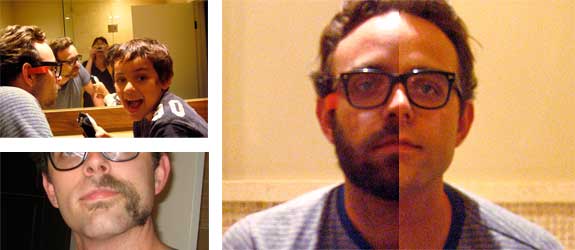 Beard Shaving Montage