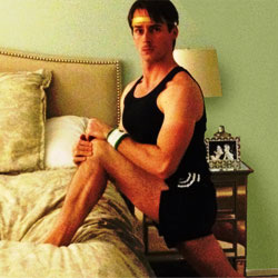 Just Charlie Capen working out.