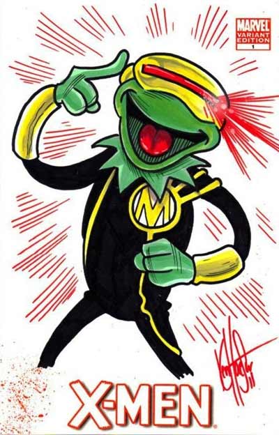kermit-xmen