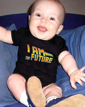 Back-to-Future I am the future - by YoungPunks.com