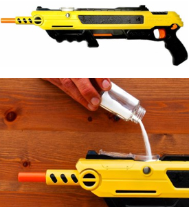 The Bug-A-Salt Fly Shotgun