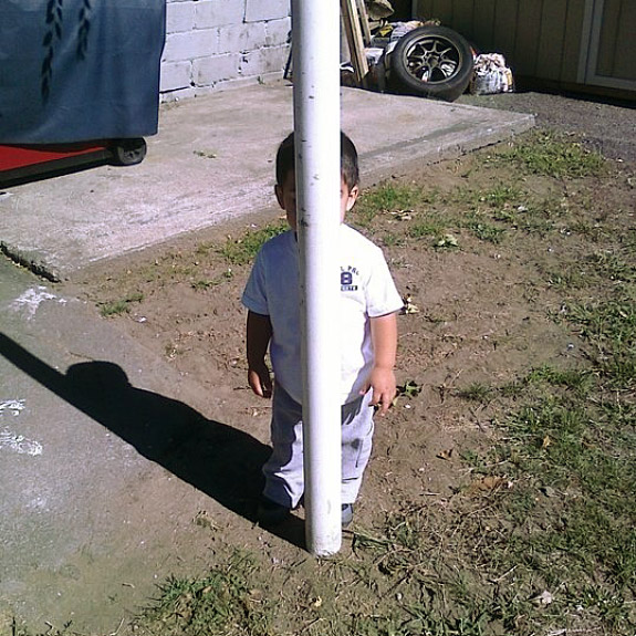 Pole Toddler Hide and Go Seek Ninjas