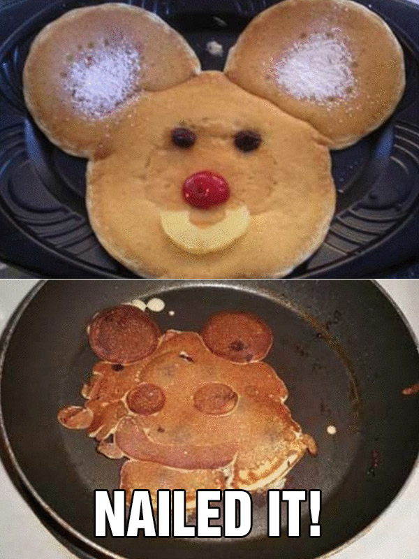 nailed it fail pancakes micky