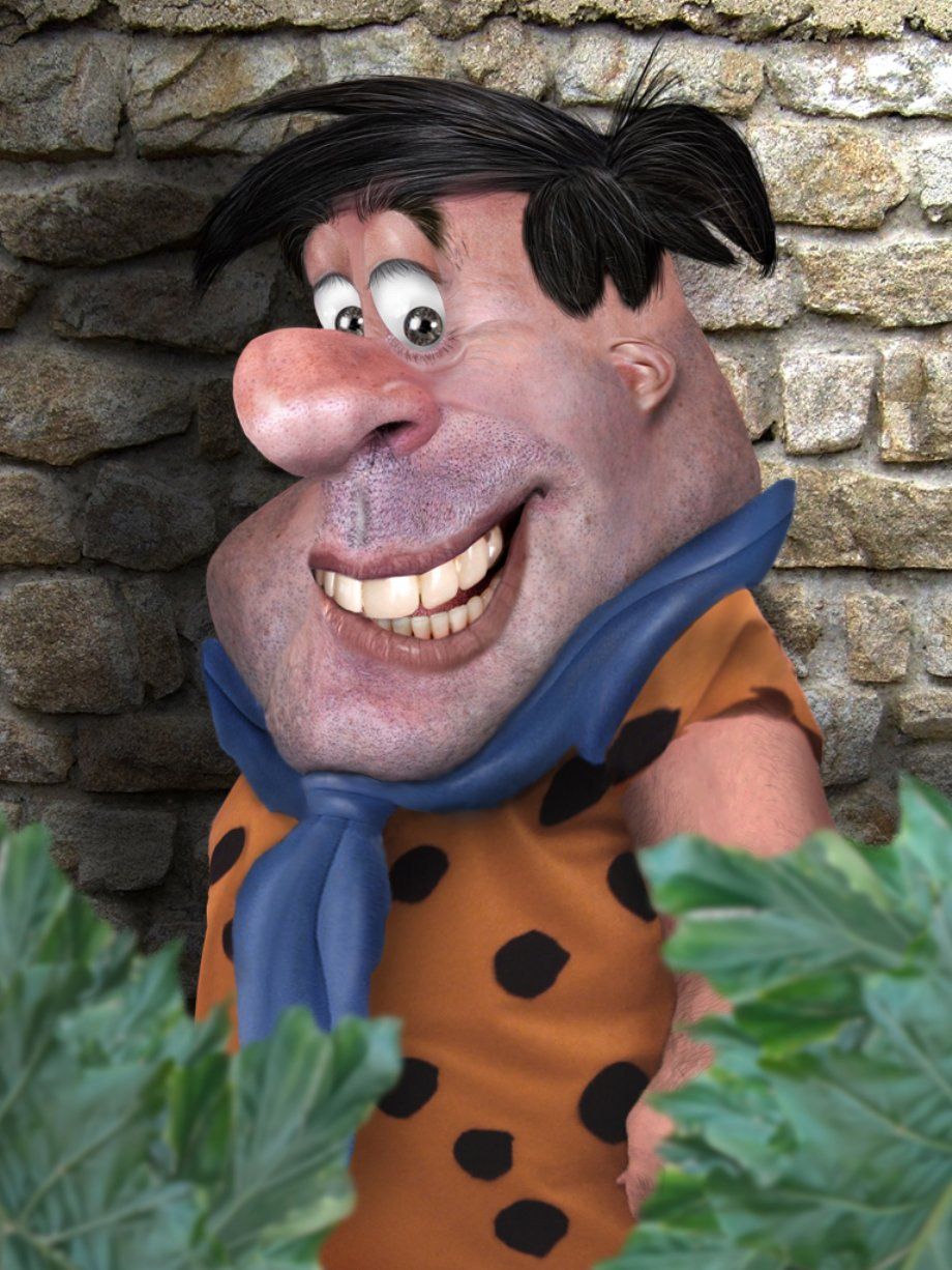 realistic-untooned-fred-flintstone