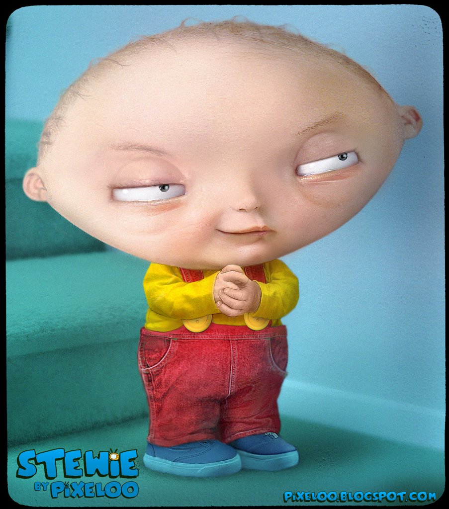 realistic-untooned-stewie-familyguy