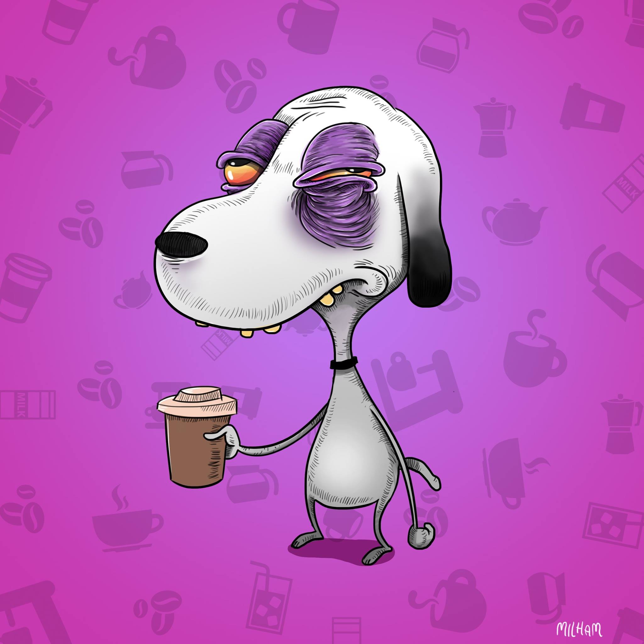 snoopy-before-coffee