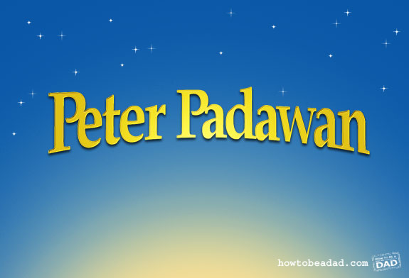 Peter Padawan Peter Pan Movie Title