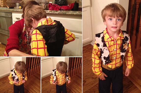 Woody Costume Lucas