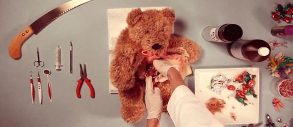 Teddy Has an Operation Video of Stuffed Animal Surgery