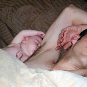 Baby Sleeping in Armpit Baby Sleep Positions
