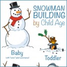 Snowman Building by Child Age