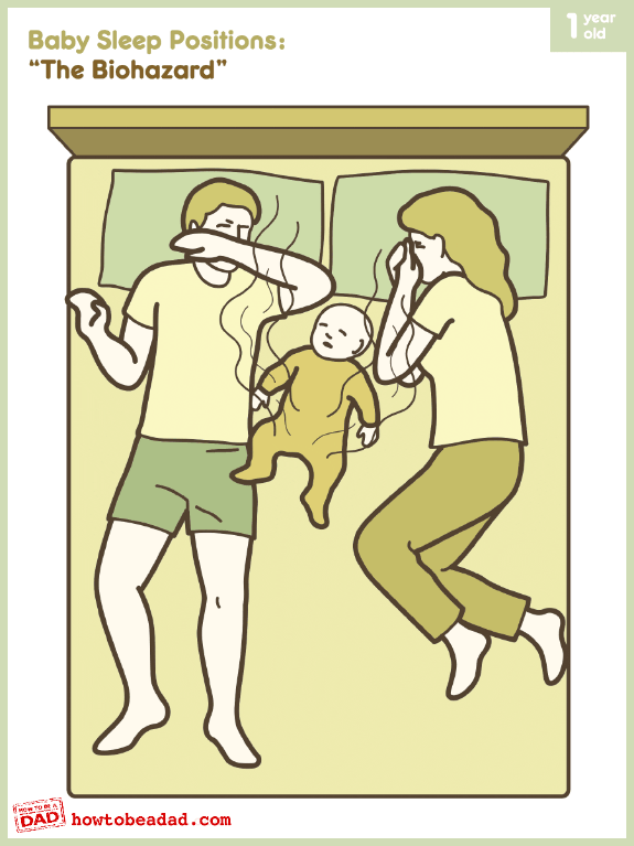 Что делать когда родители спят. Сон с ребенком прикол. Совместный сон с грудничком приколы.