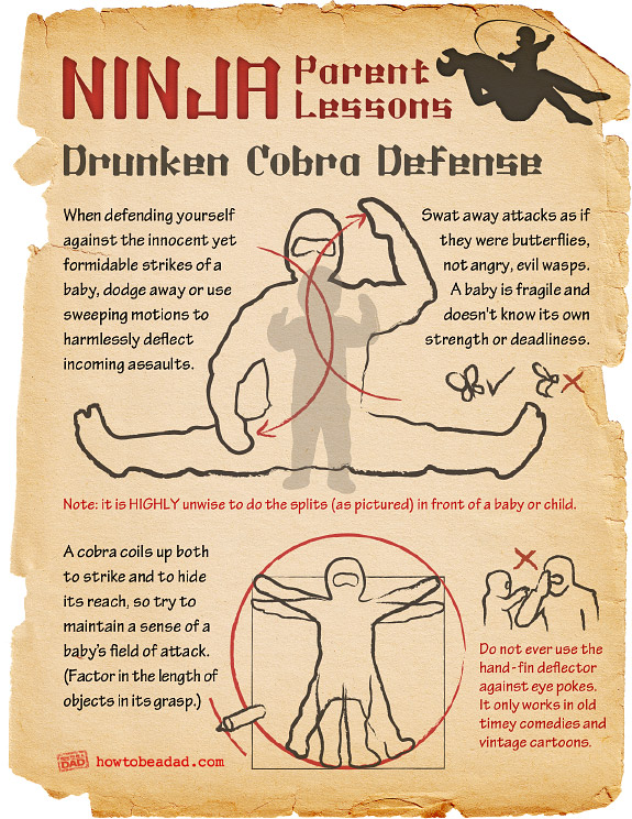 Ninja Parent Lessons The Drunken Cobra Defense
