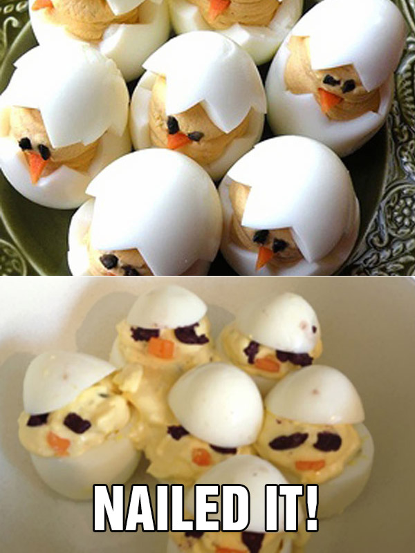 nailed it fail chick deviled eggs