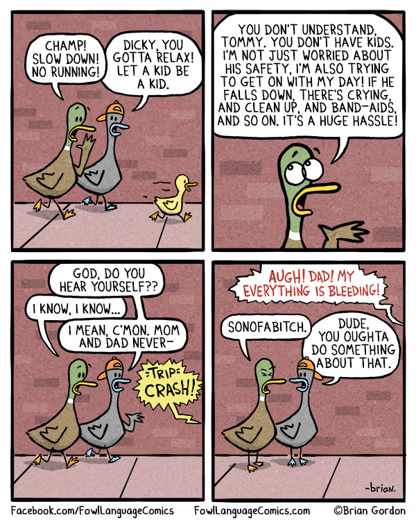 Fowl Language Comics No Running Injury