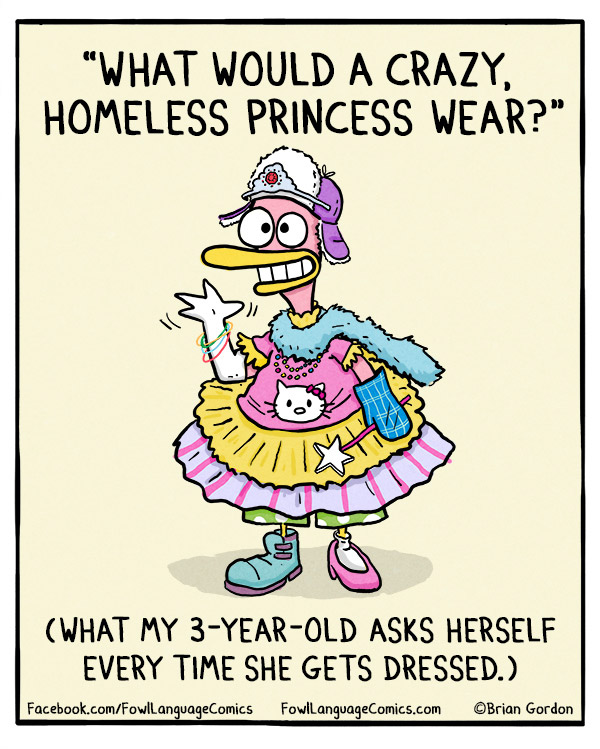 Fowl Language Comics Kids Dressing Themselves