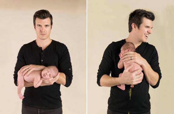 baby photoshoot fail