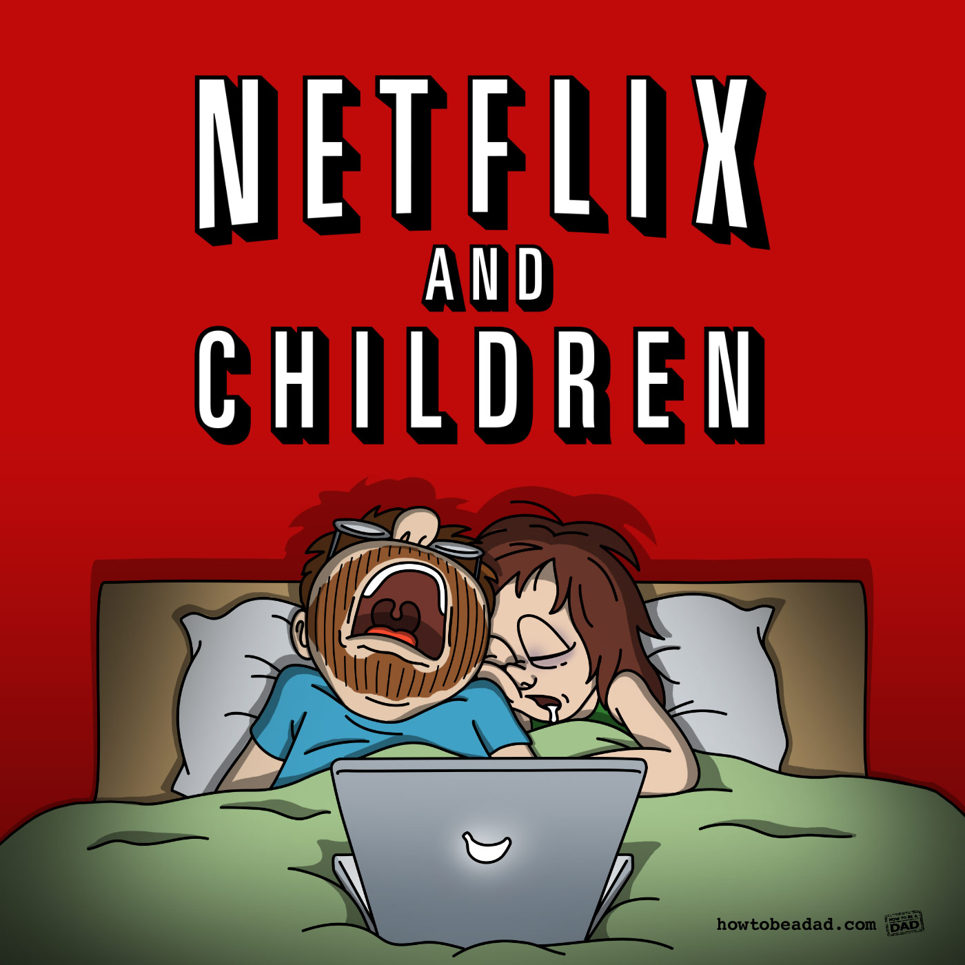 Netflix and Children funny image