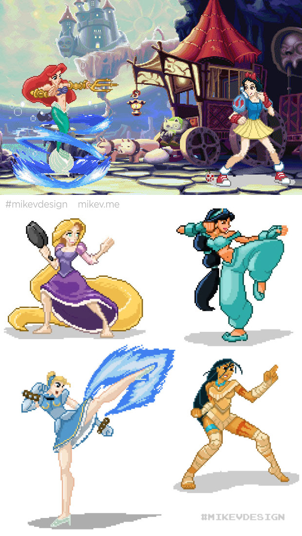 princesses-classic-fighting-game