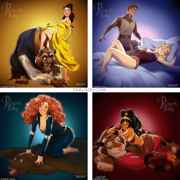 princesses-pinups