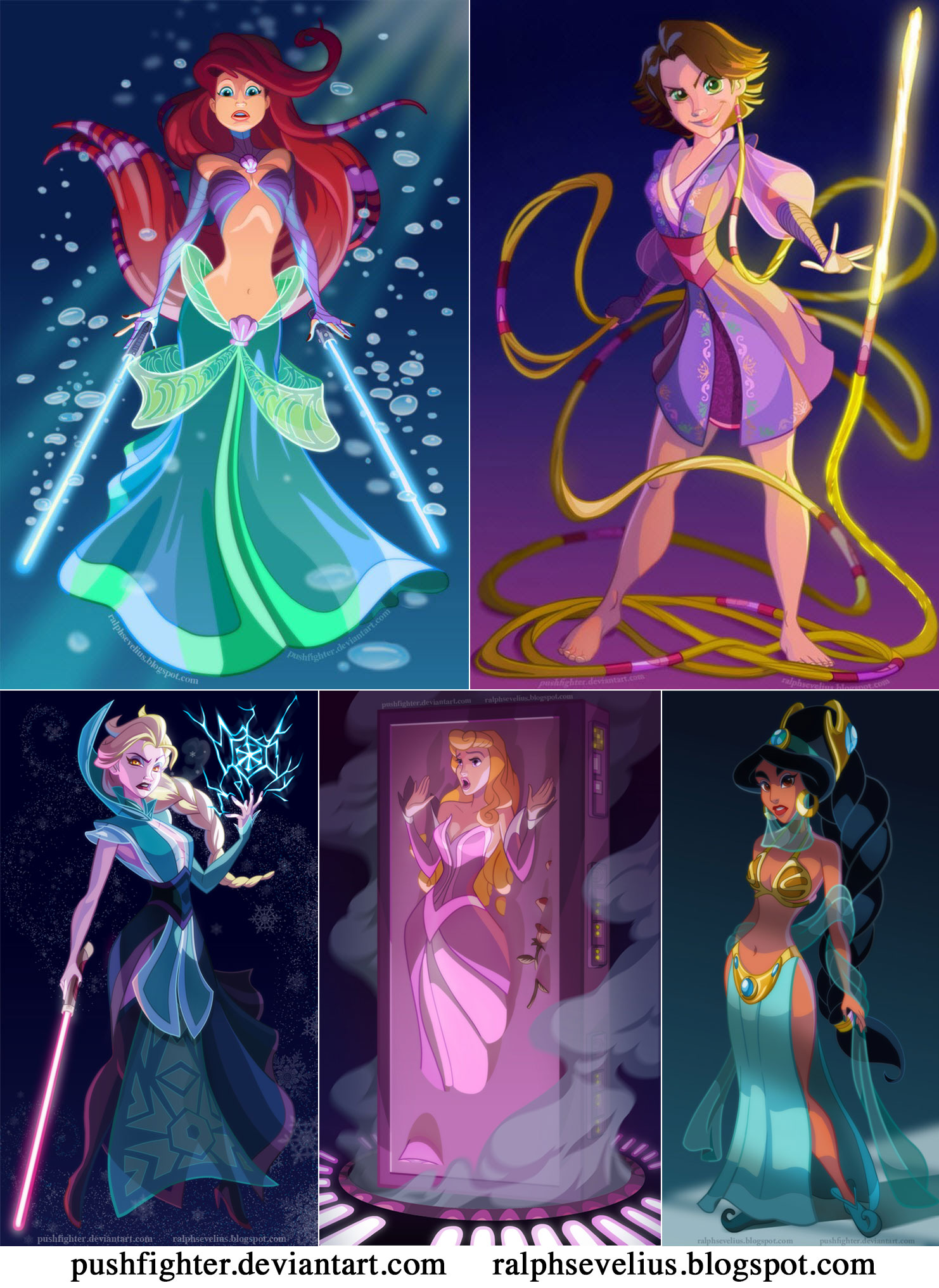 princesses-starwars