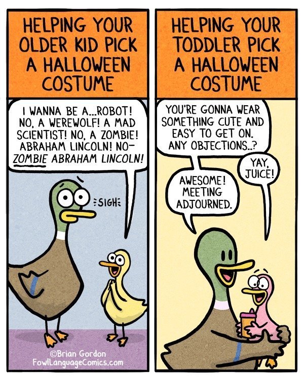 HalloWINNING for Parents (7 Comics) | HowToBeADad.com