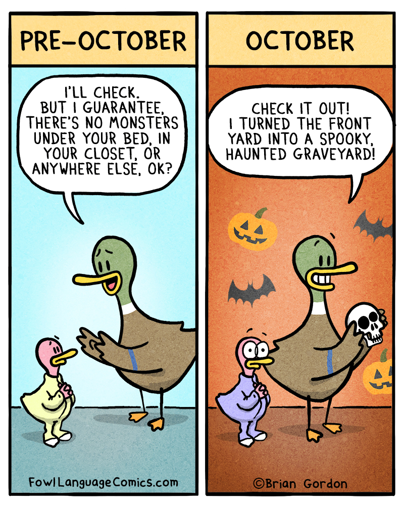 HowToBeADad.com – HalloWINNING for Parents (7 Comics)