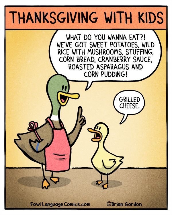 Thanksgiving comics images