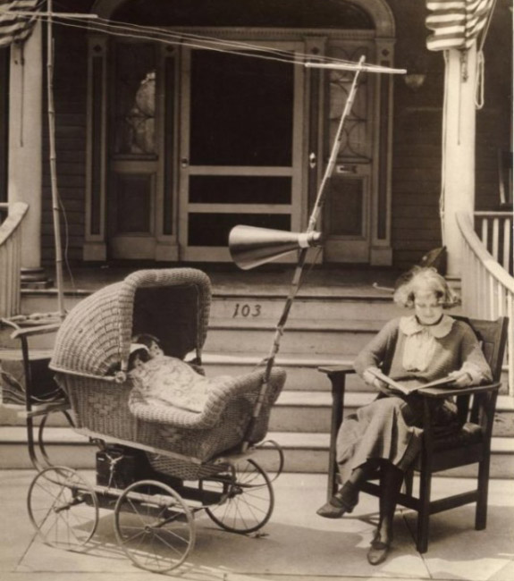 old timey stroller