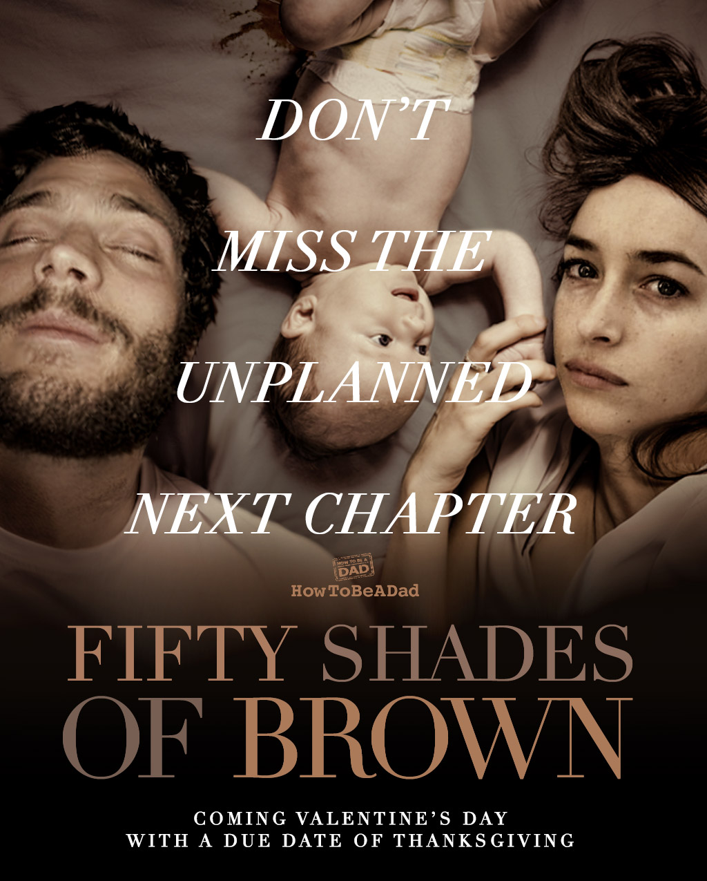 50 Shades of Grey Parody 50 Shades of Brown Poster