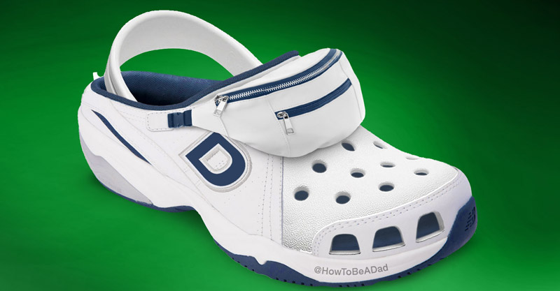 dad crocs