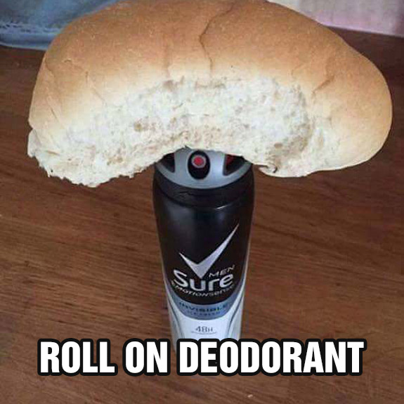 dad jokes hall of shame in real life puns visual dad jokes roll on deodorant