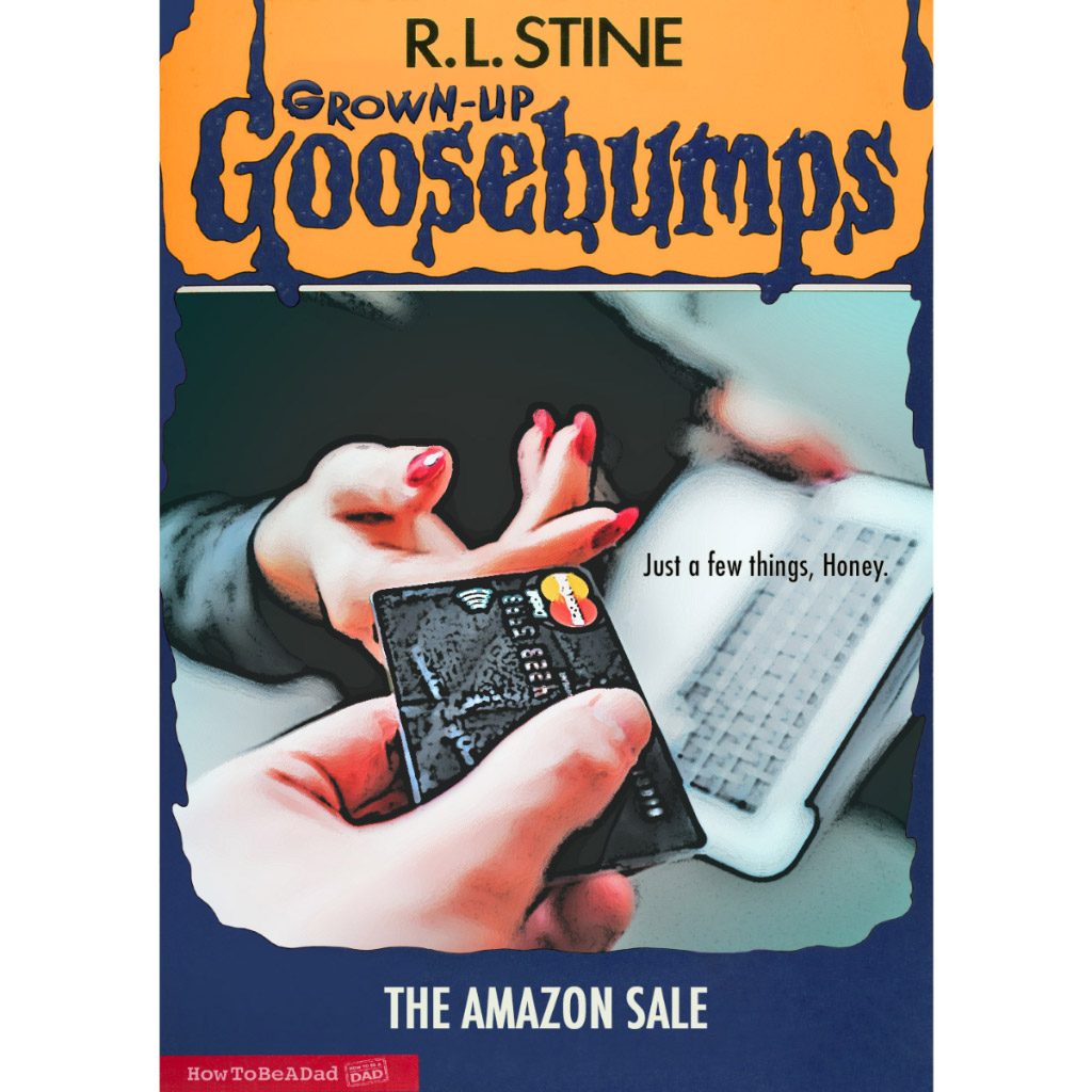 Grown-up R.L. Stine Goosebumps books funny parody Amazon Sale