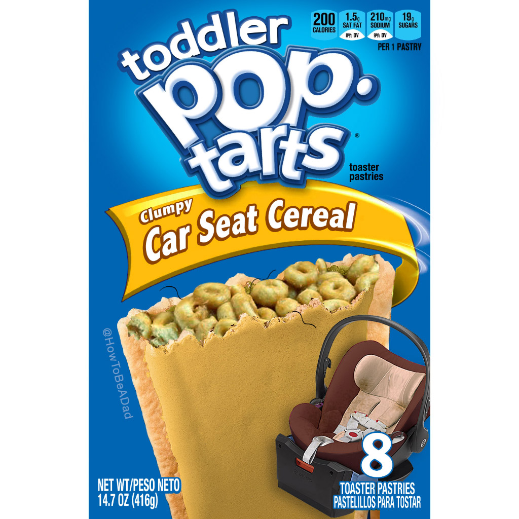 Toddler Pop-Tarts Funny flavor Car Seat Cereal