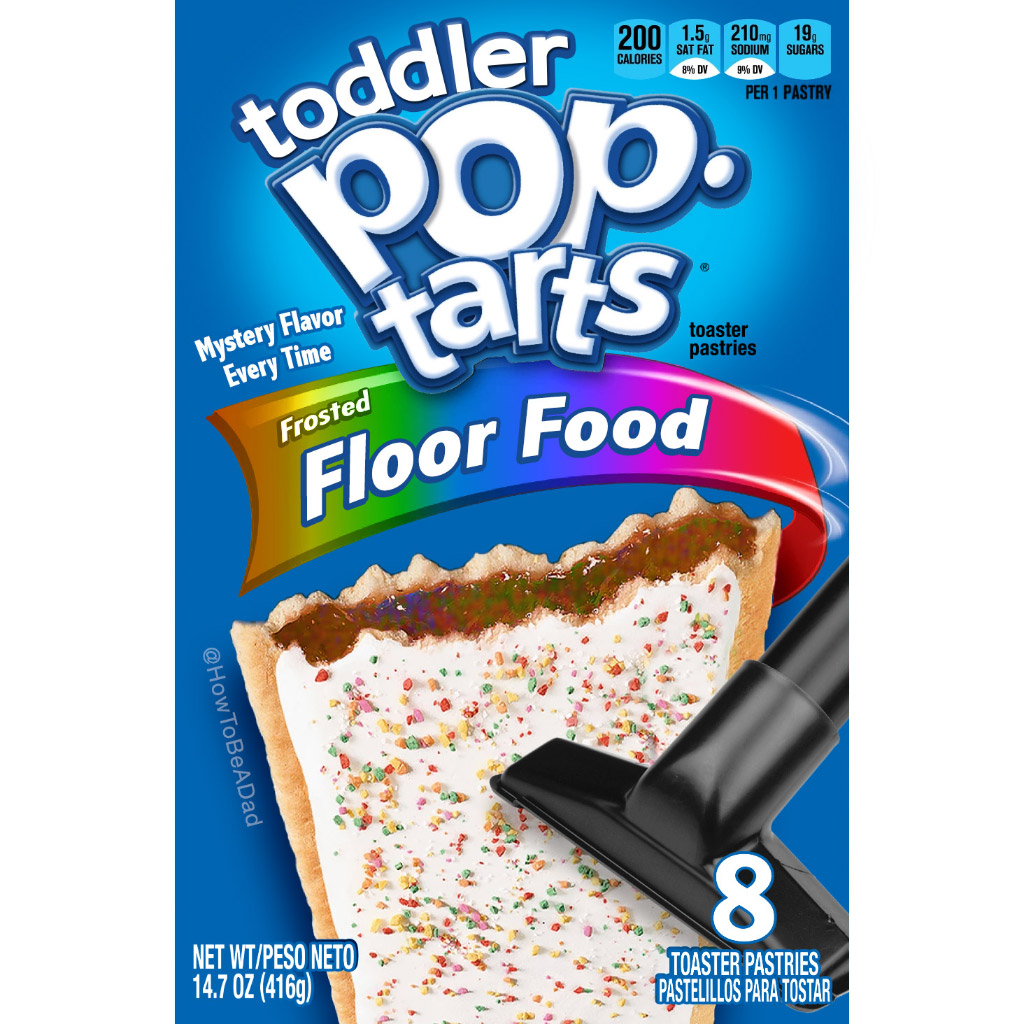 Toddler Pop-Tarts Funny flavor Floor Food