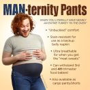 MAN-ternity Pants for men and their food babies