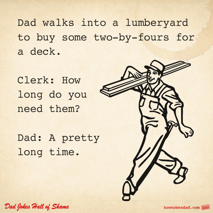 lame funny dad jokes