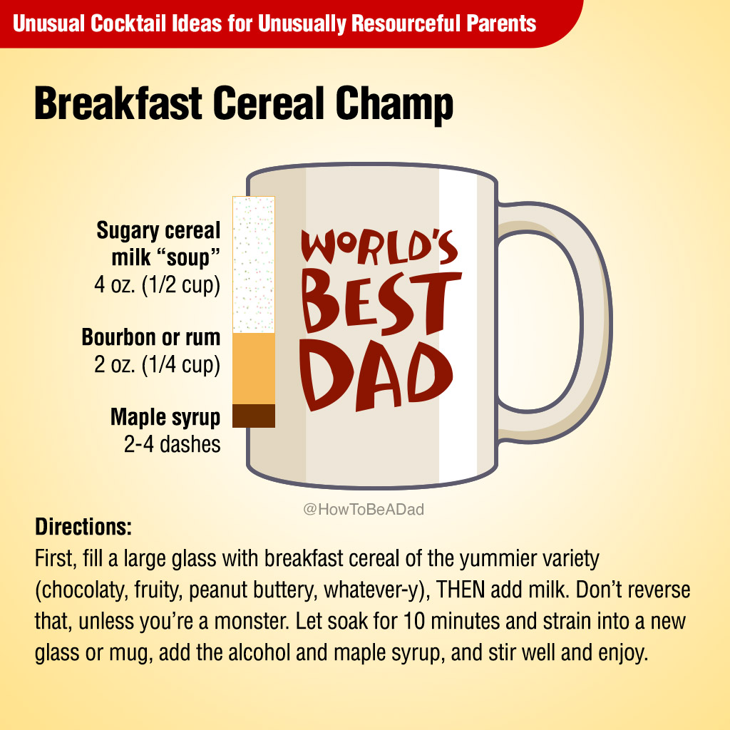 Breakfast Cereal Champ Unusual Cocktail Recipe