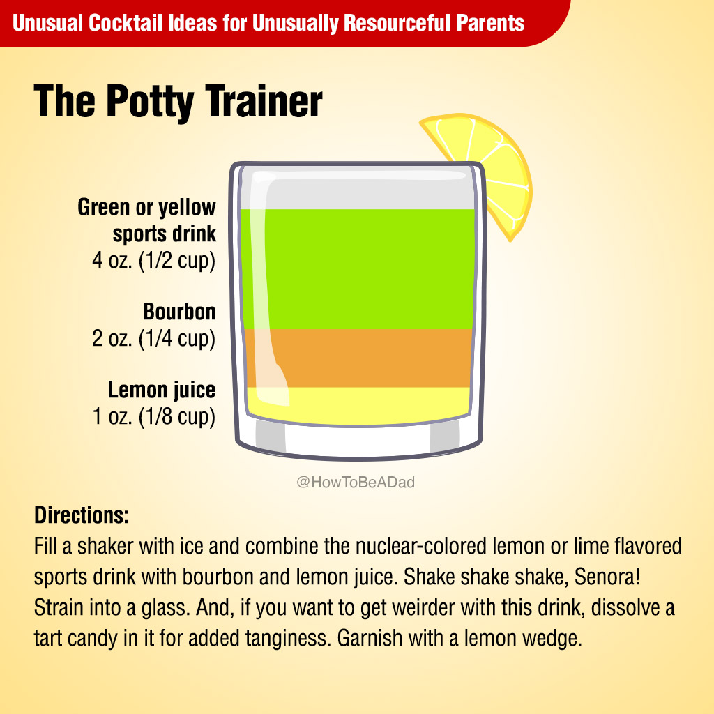 The Potty Trainer Unusual Cocktail Recipe